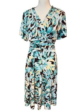 Sandra Darren Floral Dress, size 10
